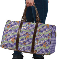 Lavender Palaka Hula Girls Seamless Hawaii Aloha Travel Bag - Polynesian Pride