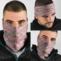 Lokelani Pink Palaka Hula Girls Seamless Hawaii Aloha Neck Gaiter LT7 - Polynesian Pride