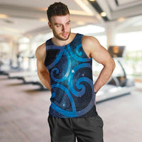 New Zealand Maori Matariki Men Tank Top Galaxy Kowhaiwhai LT7 Galaxy - Polynesian Pride