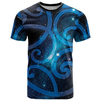 New Zealand Maori Matariki T Shirt Galaxy Kowhaiwhai