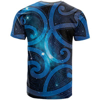 New Zealand Maori Matariki T Shirt Galaxy Kowhaiwhai