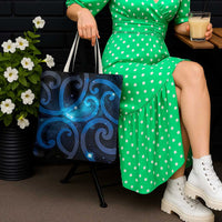 New Zealand Maori Matariki Tote Bag Galaxy Kowhaiwhai