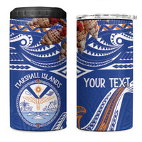 Yokwe Marshall Islands Personalized 4 in 1 Can Cooler Tumbler Jemenei Day - Seashell Necklace