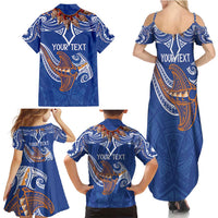 Yokwe Marshall Islands Personalized Family Matching Summer Maxi Dress and Hawaiian Shirt Jemenei Day - Seashell Necklace