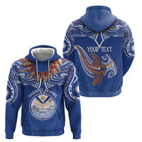 Yokwe Marshall Islands Personalized Zip Hoodie Jemenei Day - Seashell Necklace