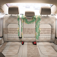 Hawai'i Paniolo Maile Twisted Lei Back Car Seat Cover Almond Brown