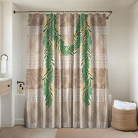 Hawai'i Paniolo Maile Twisted Lei Bathroom Set Almond Brown