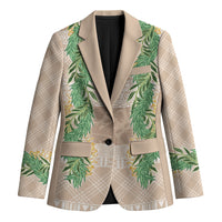 Hawai'i Paniolo Maile Twisted Lei Blazer Almond Brown