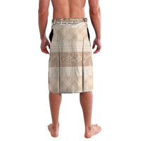 Hawai'i Paniolo Maile Twisted Lei Lavalava Almond Brown