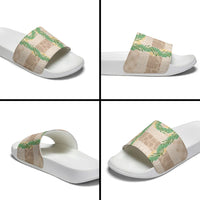 Hawai'i Paniolo Maile Twisted Lei Slide Sandals Almond Brown LT7 - Polynesian Pride