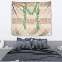 Hawai'i Paniolo Maile Twisted Lei Tapestry Almond Brown