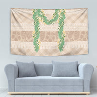 Hawai'i Paniolo Maile Twisted Lei Tapestry Almond Brown