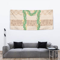 Hawai'i Paniolo Maile Twisted Lei Tapestry Almond Brown