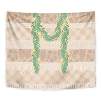 Hawai'i Paniolo Maile Twisted Lei Tapestry Almond Brown