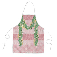 Hawai'i Paniolo Maile Twisted Lei Apron Dusty Rose
