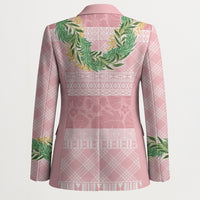 Hawai'i Paniolo Maile Twisted Lei Blazer Dusty Rose
