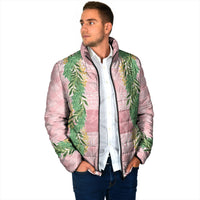 Hawai'i Paniolo Maile Twisted Lei Padded Jacket Dusty Rose