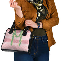 Hawai'i Paniolo Maile Twisted Lei Shoulder Handbag Dusty Rose