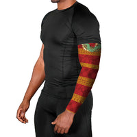 Hawai'i Paniolo Maile Twisted Lei Arm Sleeves Hilo Royal Red LT7 - Polynesian Pride