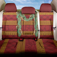 Hawai'i Paniolo Maile Twisted Lei Back Car Seat Cover Hilo Royal Red
