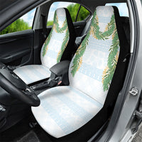 Hawai'i Paniolo Maile Twisted Lei Car Seat Cover Winter White LT7 - Polynesian Pride
