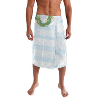 Hawai'i Paniolo Maile Twisted Lei Lavalava Winter White