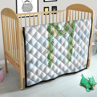 Hawai'i Paniolo Maile Twisted Lei Quilt Winter White