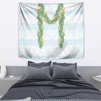 Hawai'i Paniolo Maile Twisted Lei Tapestry Winter White