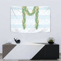 Hawai'i Paniolo Maile Twisted Lei Tapestry Winter White
