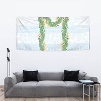 Hawai'i Paniolo Maile Twisted Lei Tapestry Winter White