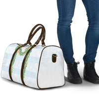 Hawai'i Paniolo Maile Twisted Lei Travel Bag Winter White