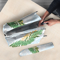 Hawai'i Paniolo Maile Twisted Lei Umbrella Winter White