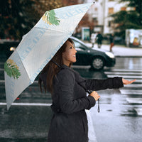 Hawai'i Paniolo Maile Twisted Lei Umbrella Winter White