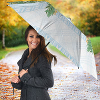 Hawai'i Paniolo Maile Twisted Lei Umbrella Winter White