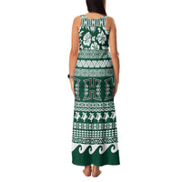 Hawaii Rainbow Warriors Christmas Family Matching Tank Maxi Dress and Hawaiian Shirt Kakau Motifs LT7 - Polynesian Pride