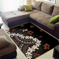 Bula Fiji Women's Day Area Rug Classic Masi Tapa