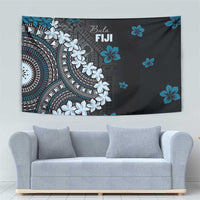 Bula Fiji Women's Day Tapestry Indigo Masi Tapa