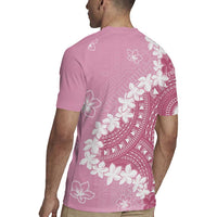 Bula Fiji Women's Day Rugby Jersey Pink Masi Tapa