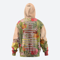 Mahalo Hawaii - Ka Pule a ka Haku Hoodie Tropical Flowers