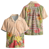 Mahalo Hawaii - Ka Pule a ka Haku Kid Hawaiian Shirt Tropical Flowers