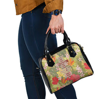 Mahalo Hawaii - Ka Pule a ka Haku Shoulder Handbag Tropical Flowers