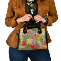 Mahalo Hawaii - Ka Pule a ka Haku Shoulder Handbag Tropical Flowers