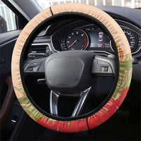 Mahalo Hawaii - Ka Pule a ka Haku Steering Wheel Cover Tropical Flowers
