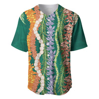 Mahalo Hawaii - Ka Pule a ka Haku Baseball Jersey Mixed Lei
