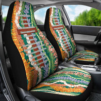Mahalo Hawaii - Ka Pule a ka Haku Car Seat Cover Mixed Lei