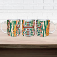 Mahalo Hawaii - Ka Pule a ka Haku Ceramic Mug Mixed Lei