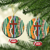 Mahalo Hawaii - Ka Pule a ka Haku Ceramic Ornament Mixed Lei