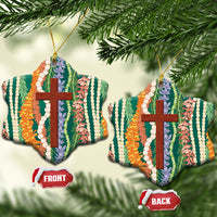 Mahalo Hawaii - Ka Pule a ka Haku Ceramic Ornament Mixed Lei