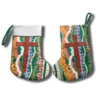 Mahalo Hawaii - Ka Pule a ka Haku Christmas Stocking Mixed Lei