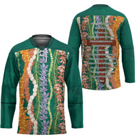 Mahalo Hawaii - Ka Pule a ka Haku Hockey Jersey Mixed Lei